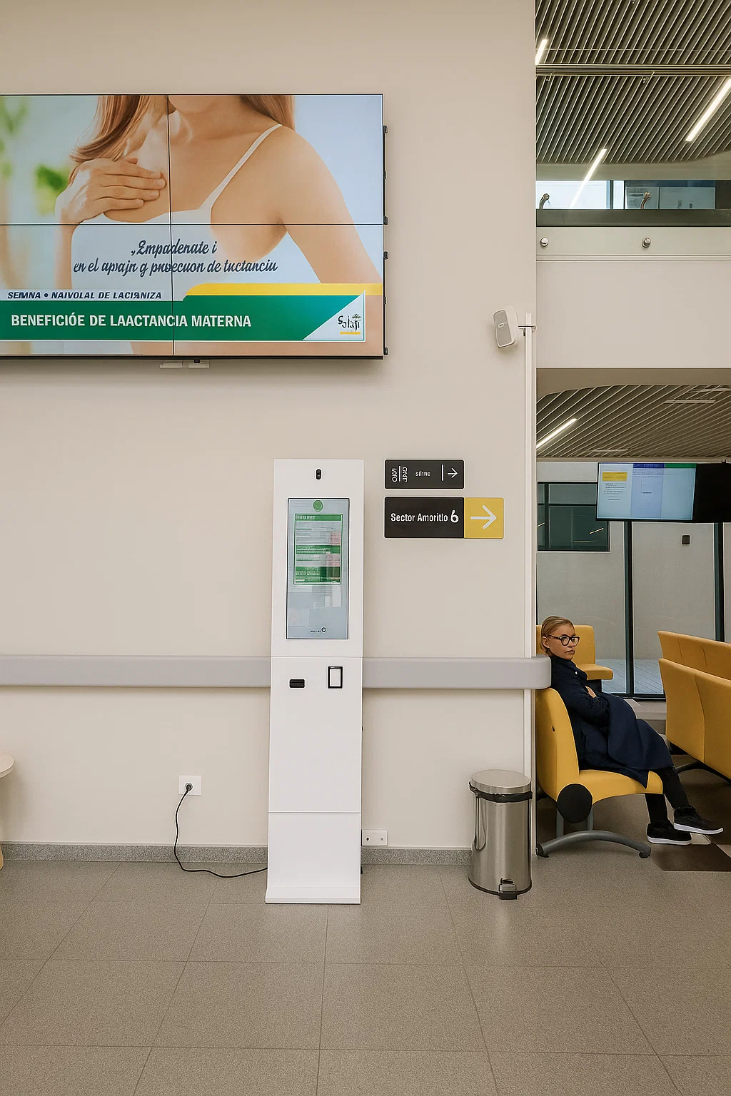 Videowall de llamado de turnos